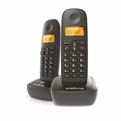 TELEFONE SEM FIO ID+RAMAL INTELBRAS TS2512 PRETO