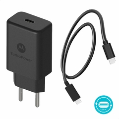 CARREGADOR MOTOROLA TURBO POWER 30W USB-C/C - comprar online
