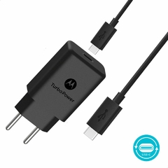 CARREGADOR MOTOROLA TURBO POWER 30W USB-C/C - Baroni Informática
