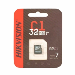 CARTAO DE MEMORIA SD HIKVISION CLASS 10UHSI 32GB HSTFC132G