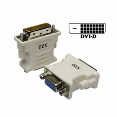 ADAPTADOR DVI-D VGA FEMEA X DVI 24+1 MACHO DV10M - comprar online