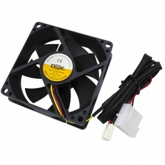COOLER FAN PARA GABINETE 80X80X25MM 12V 2700RPM MICRO VENTILADOR DX8C - comprar online