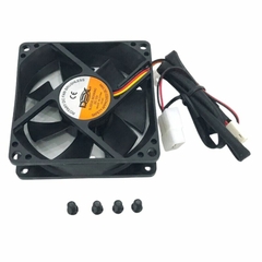 COOLER FAN PARA GABINETE 80X80X25MM 12V 2700RPM MICRO VENTILADOR DX8C - Baroni Informática
