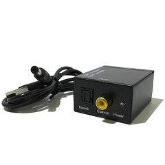 CONVERSOR DE AUDIO DIGITAL OPTICO PARA RCA ANALOGICO - Baroni Informática