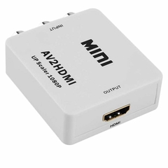MINI ADAPTADOR CONVERSOR ENTRADA AV2 RCA X SAIDA HDMI AV2HDMI SHINKA - comprar online