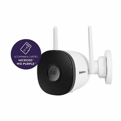 CAMERA INTELIGENTE EXTERNA WI-FI INTELBRAS FULL HD IM5SC C/MICRO SD 32