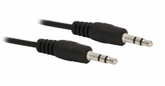 CABO DE AUDIO P2 3,5MM X P2 3,5MM 1,5M PLC-201 52577 FORTREK@