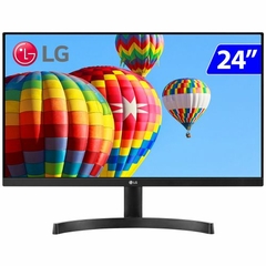 MONITOR LG GAMER 24P 24ML600M LED IPS FULLHD 1MS 24ML600M-B.AWZM PRETO