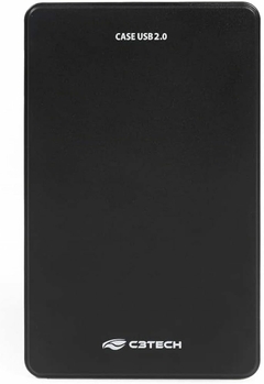 CASE PARA HD 2,5 USB 2.0 PRETO CH-210BK C3 TECH