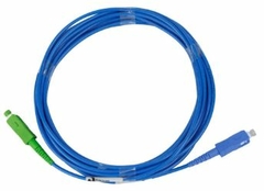 CORDAO OPTICO SIMPLEX SM G657A 2,5M SC/UPC - SC/APC CSS.00128 FIBRACEM