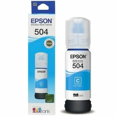 GARRAFA DE TINTA T504220-AL CIANO 70 ML EPSON