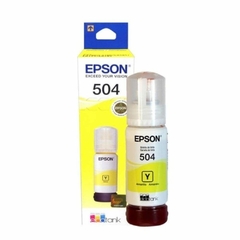 GARRAFA DE TINTA T504420-AL AMARELO 70 ML EPSON