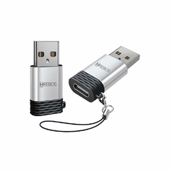 ADAPTADOR OTG HREBOS HS-223 USB / USB-C