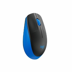 MOUSE SEM FIO LOGITECH M190 AZUL E PRETO na internet