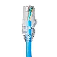PATCH CORD 0,5 CAT5 AZUL CLARO SOHOPLUS UTP FURUKAWACMX T568AB