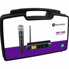 MICROFONE SEM FIO MAO HARMONICS HSF200 - loja online