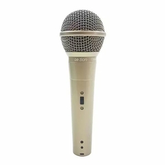 MICROFONE COM FIO PROFISSIONAL LS58 CHAMPANHE
