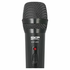 MICROFONE SEM FIO DE MAO VHF695 - comprar online
