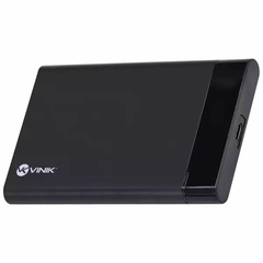 CASE EXTERNO PARA SSD 2.5 ALUMINIO USB 3.1 TYPE C PRETO - VINIK CH25-C