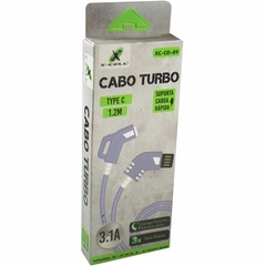 CABO TURBO 90A° TIPO C 1,2M FLEX RX - comprar online