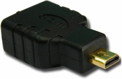 ADAPTADOR MICRO HDMI MACHO X HDMI FEMEA