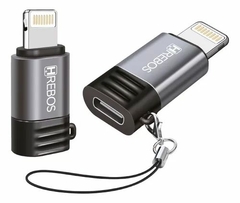 ADAPTADOR OTG TIPO-C X IPHONE(LIGHTNING) HREBOS HS-224