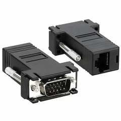 EXTENSOR VGA 30M VIA CABO DE REDE RJ45 O PAR FEMEA (2 PECAS) IT-BLUE L