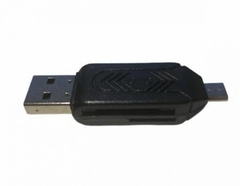 LEITOR DE CARTAO USB/MICRO USB 2.0 IT-BLUE LE-5555