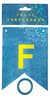 Cartel feliz cumpleaños celeste