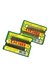 Ogib clips corto rubio y largo negro carton x 12u