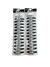 Hebilla tic tac negro paquete x12 u/n