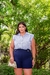 Blusa Água Marinha