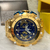 Relógio Invicta Reserve Venom 27791 – Dourado com Mostrador Azul 54mm - loja online