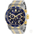 Relógio Invicta Pro Diver 0077 Chronograph Bicolor Azul/Dourado 48mm