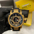 Relógio Invicta S1 Rally 0896 Dourado com Pulseira Preta de Silicone 48mm na internet