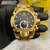 Relógio Invicta Reserve Zeus 25209 – Dourado com Mostrador Azul 52mm - comprar online
