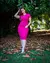 Imagem do Vestido com manga Canelado Casual Viscose Zeroum