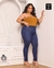 Calça Plus Size Detalhe Vermelho Escura - comprar online
