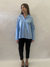 Camisa celeste larga