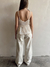 Jean Wide leg beige - comprar online