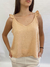 Blusa espalda abierta