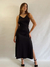 Vestido largo espalda abierta