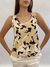 Blusa con lazo detras