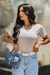T-shirt Gola V Listrada -Lilás na internet