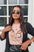 T-shirt Viver é diferente de estar vivo -Chocoleite - Amanda T-shirts