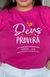 T-shirt Deus Proverá na internet