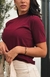 T-shirt Gola Alta -Borgonha na internet