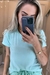 T-shirt com aplicação em Cristais