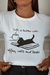 T-shirt Coffee,cats and books - Neve - loja online