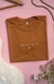 T-shirt Antes de Tudo Ore -Caramelo - comprar online